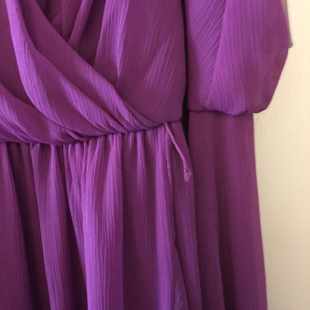 Raspberry Bridesmaid dress - Picture 5 of 8